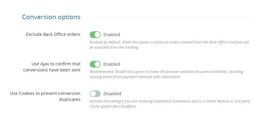 Pixel Plus — Additional Events configuration panel containing the Refund event settings
